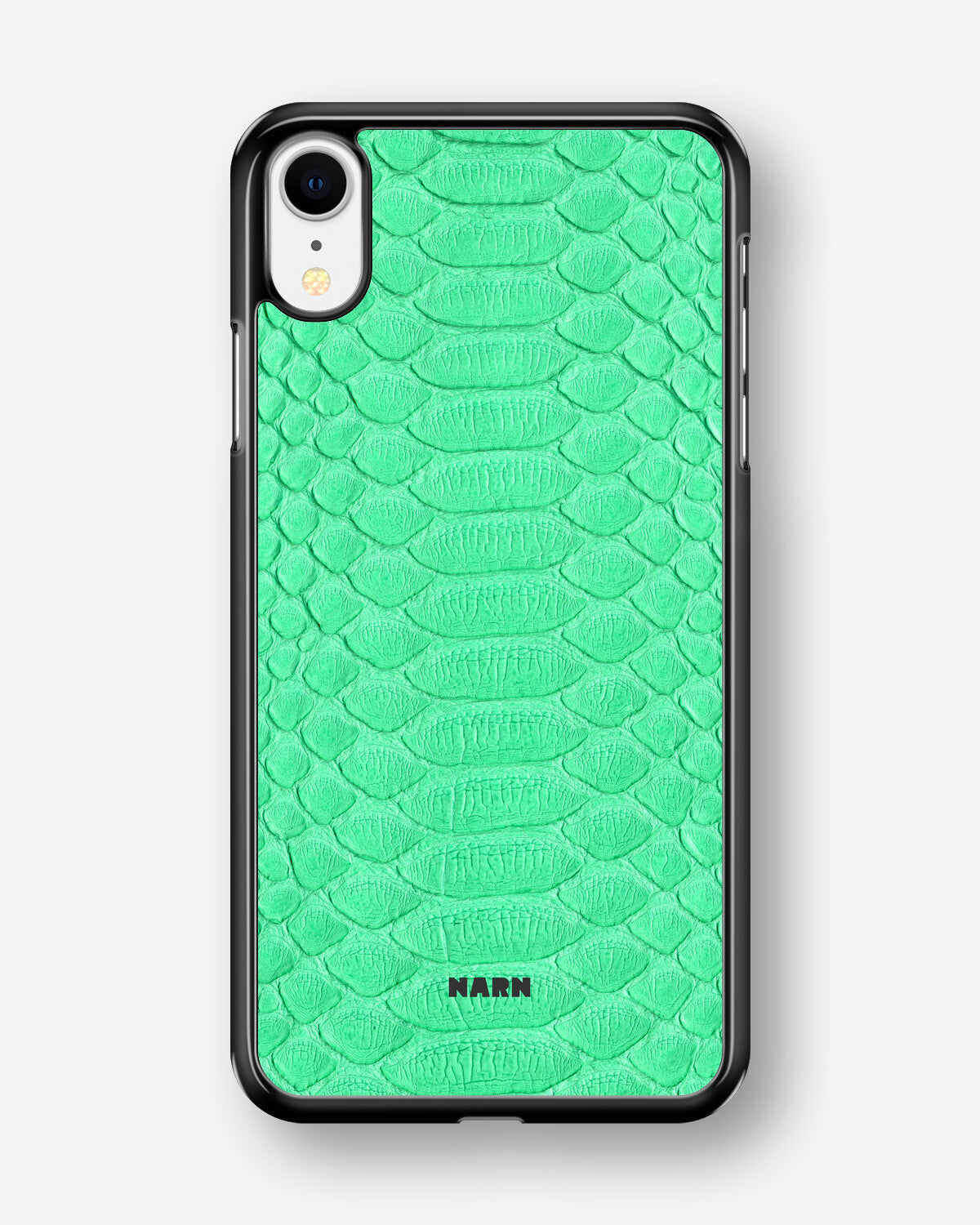 iPhone XR Hard Case – Turquoise Snake - View 1