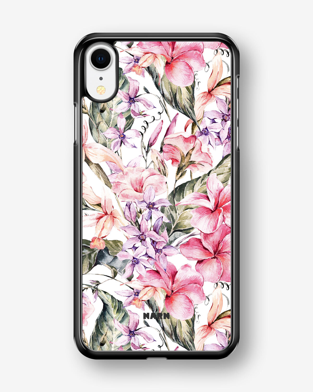 iPhone XR Hard Case – Watercolor Flowers - View 1