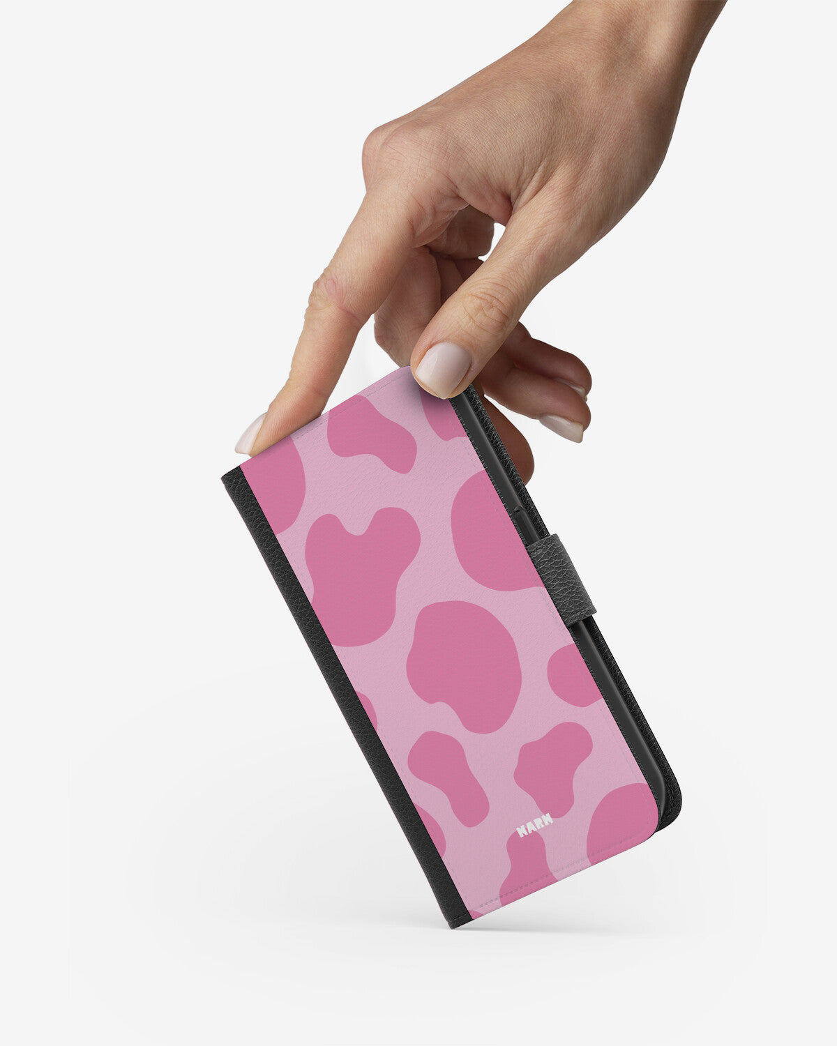 iPhone XR Wallet Case - Pink Moo - View 2