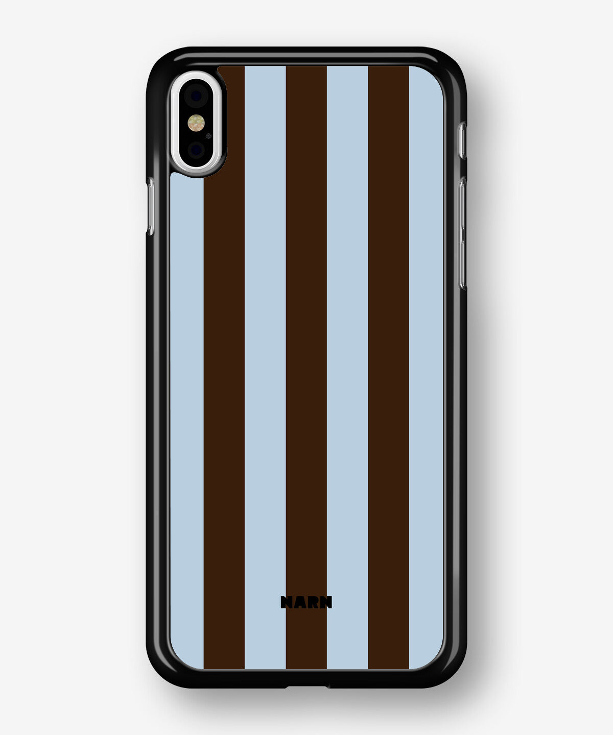 iPhone Xs Max Hard Case – Bistro Stripes - View 1