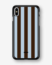 iPhone Xs Max Hard Case – Bistro Stripes - View 1