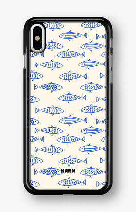 iPhone Xs Max Hard Case – Blue Catch - View 1
