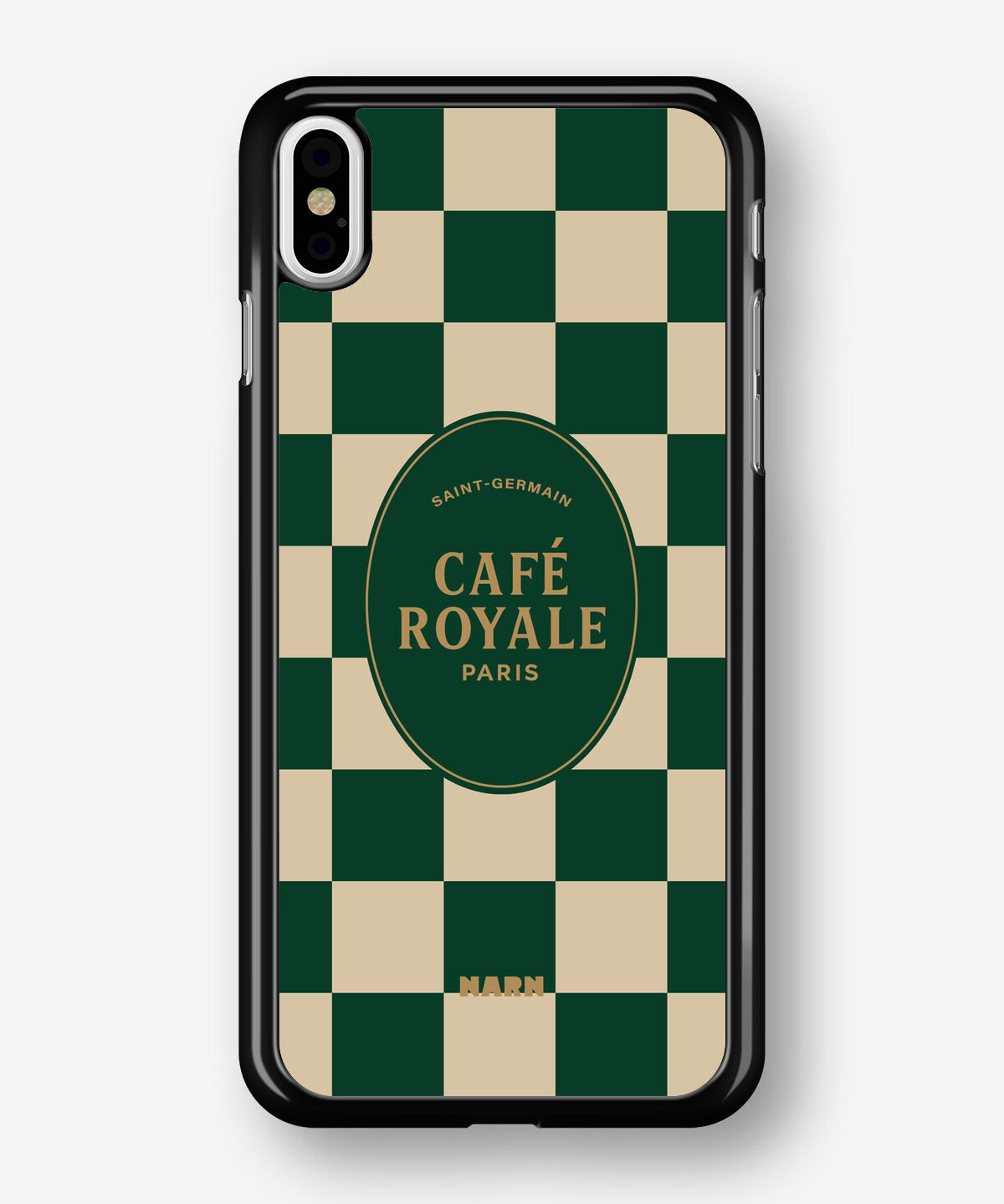 iPhone Xs Max Hard Case – Cafe Royale - View 1