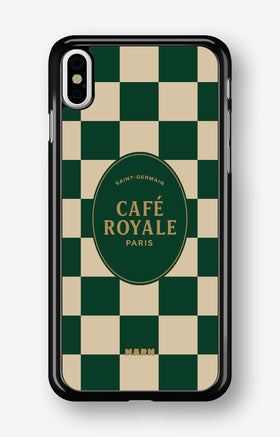 iPhone Xs Max Hard Case – Cafe Royale - View 1