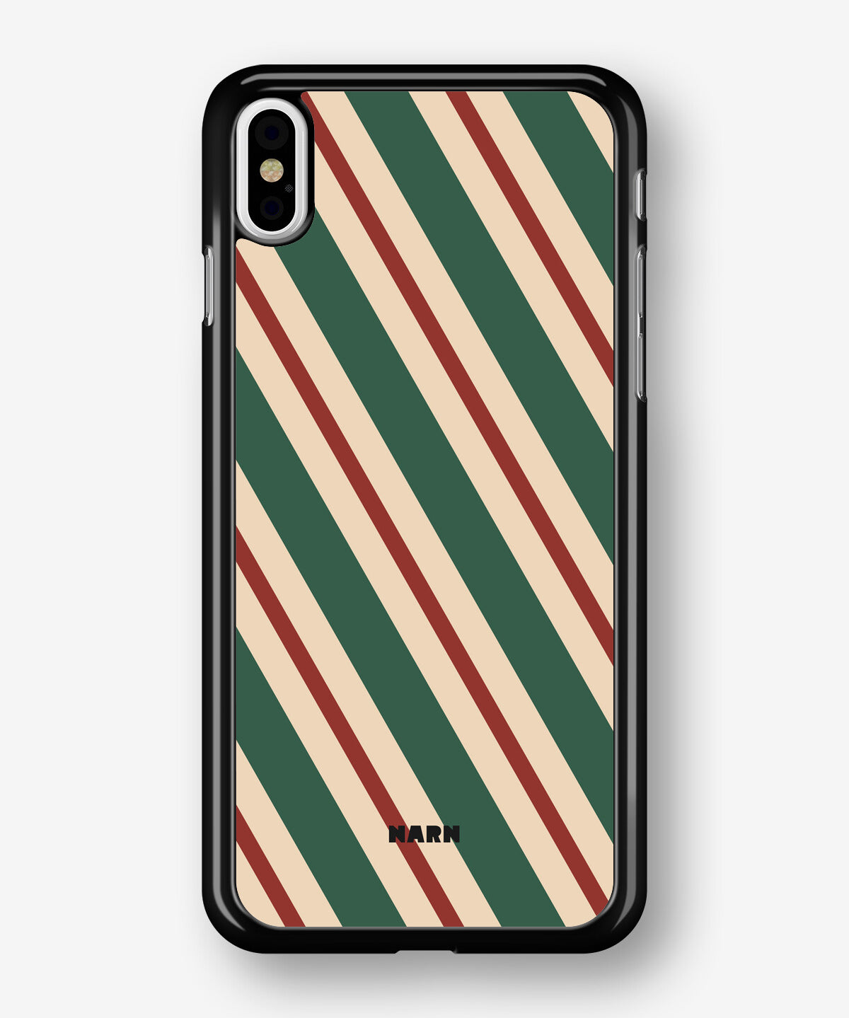 iPhone Xs Max Hard Case – Candy Stripe - View 1