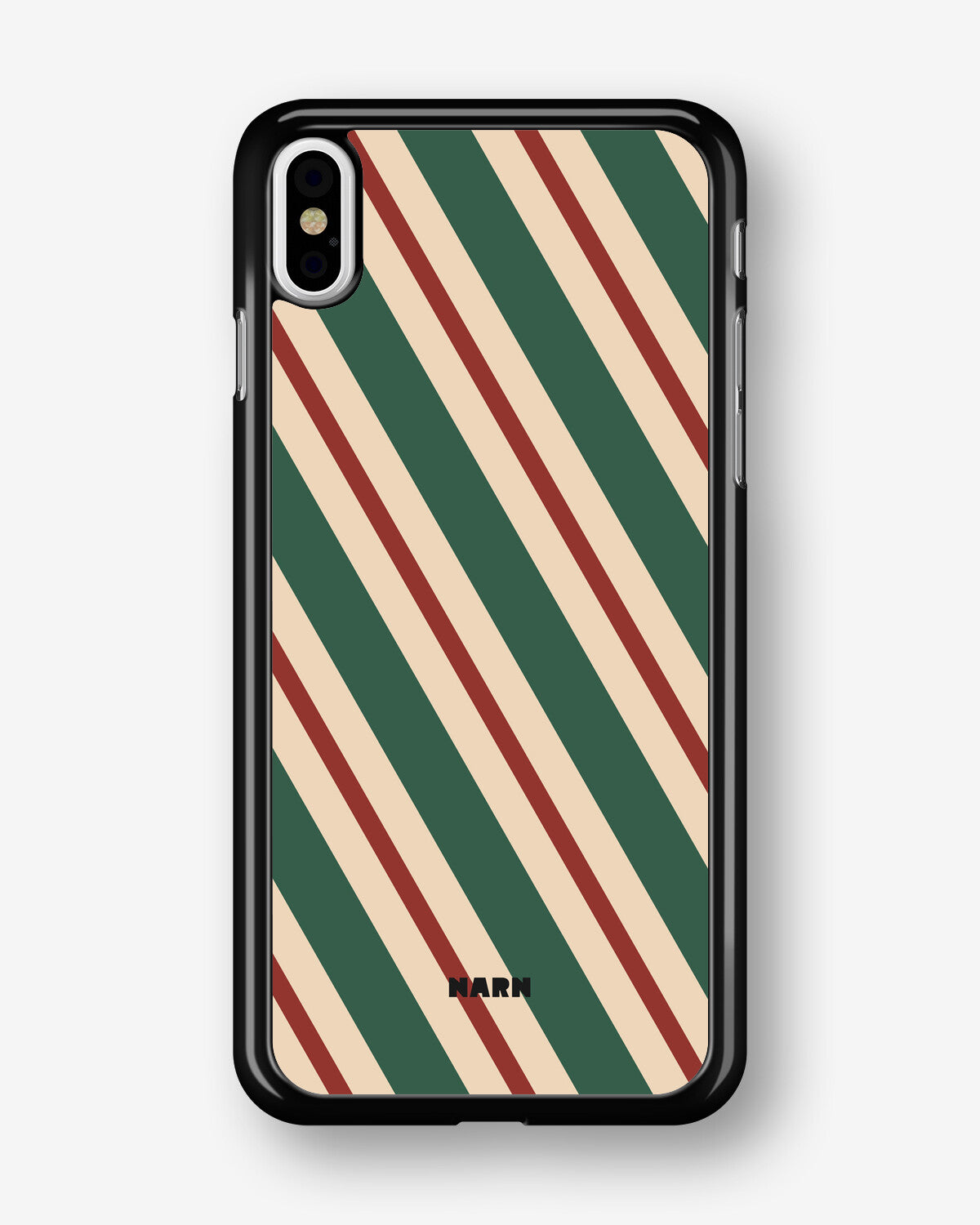 iPhone Xs Max Hard Case – Candy Stripe - View 1