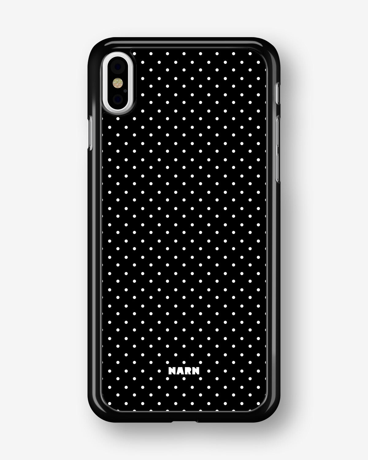 iPhone Xs Max Hard Case – Classic Dots - View 1
