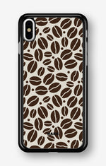iPhone Xs Max Hard Case – Coffee Beans - View 1