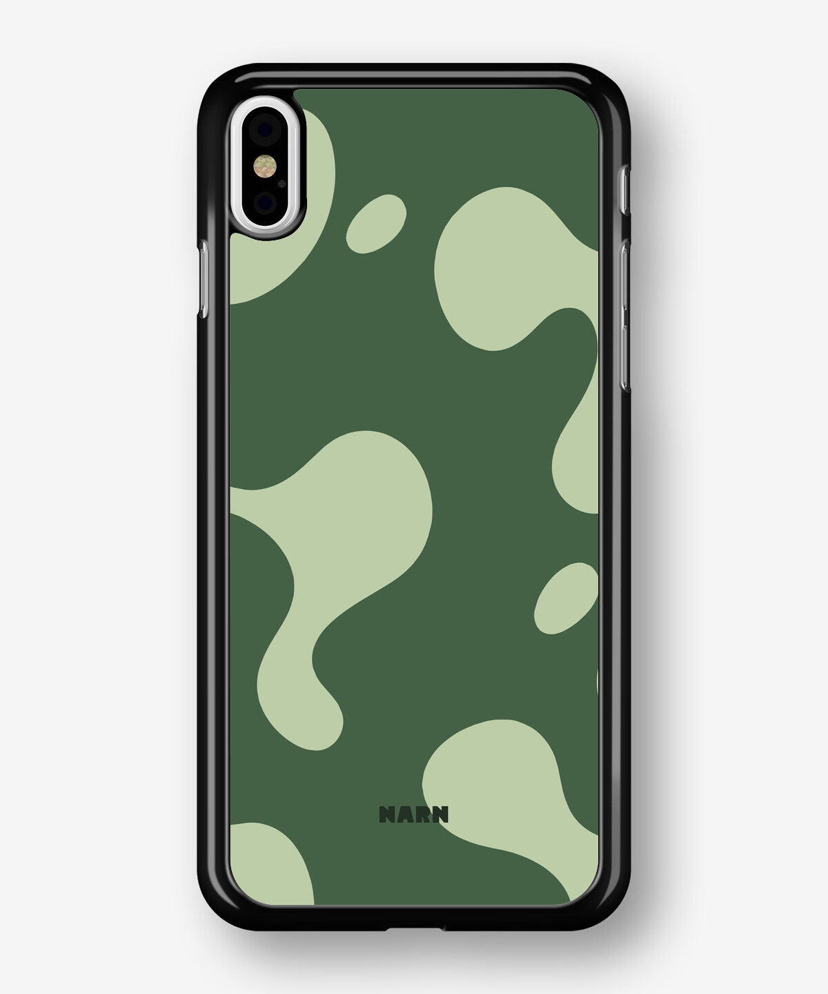 iPhone Xs Max Hard Case – Green Blend - View 1