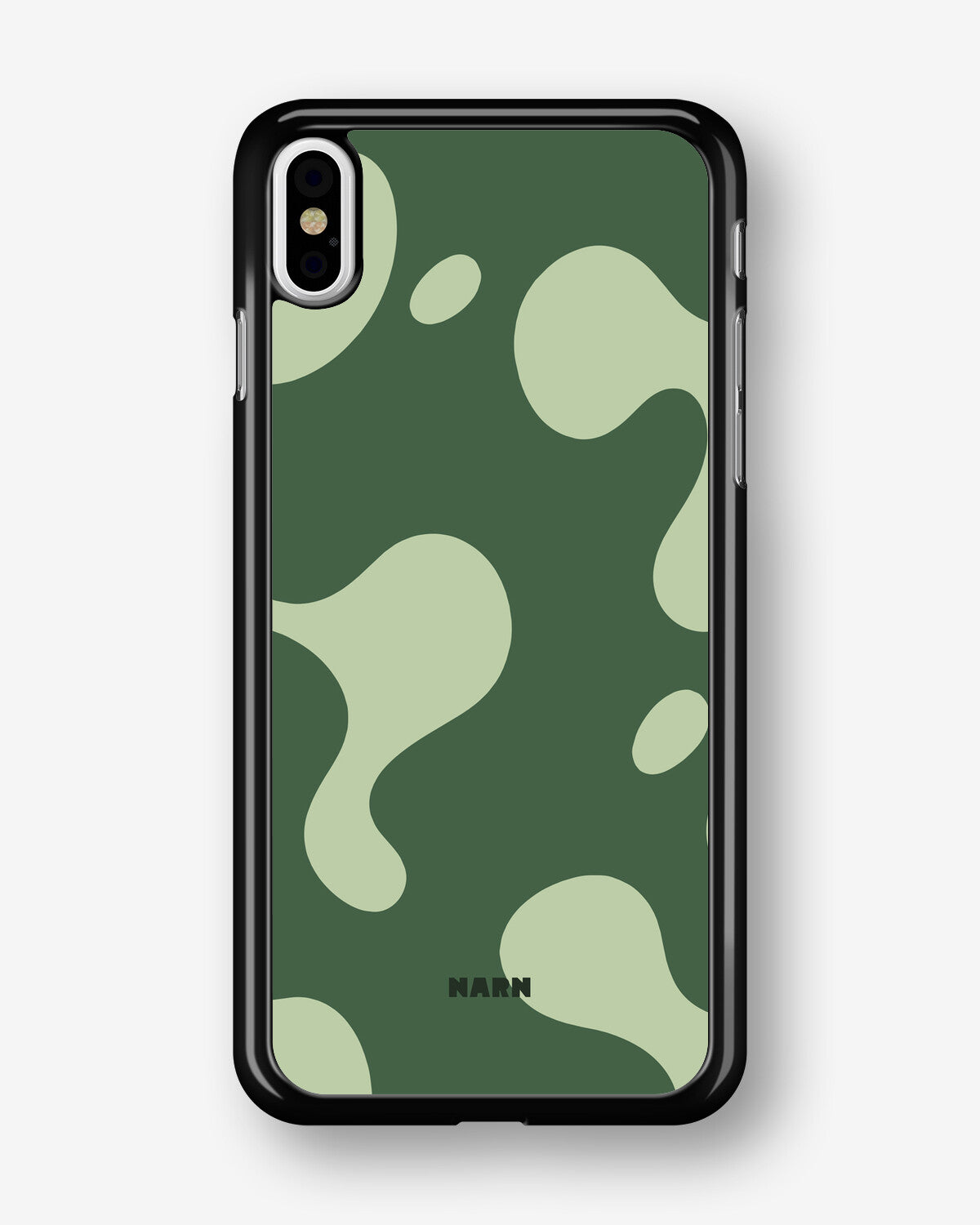 iPhone Xs Max Hard Case – Green Blend - View 1