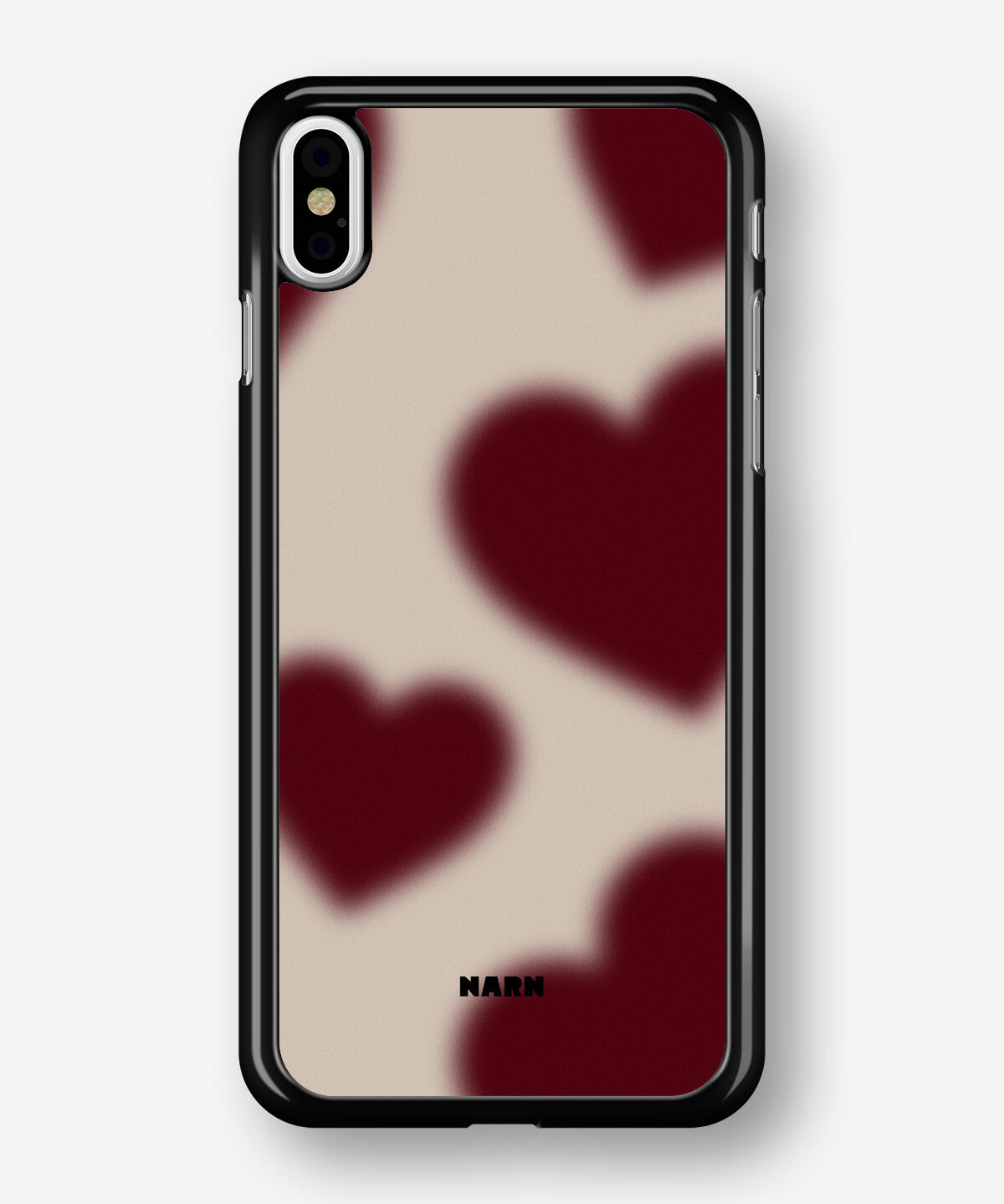 iPhone Xs Max Hard Case – Heartbeat - View 1