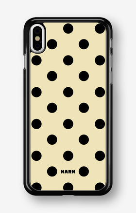 iPhone Xs Max Hard Case – Honey Dots - View 1