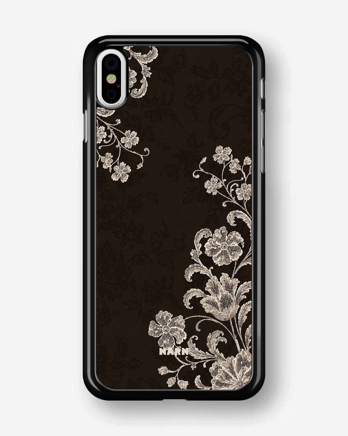 iPhone Xs Max Hard Case – Ivory Bloom - View 1