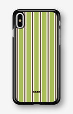 iPhone Xs Max Hard Case – Matcha Lines - View 1