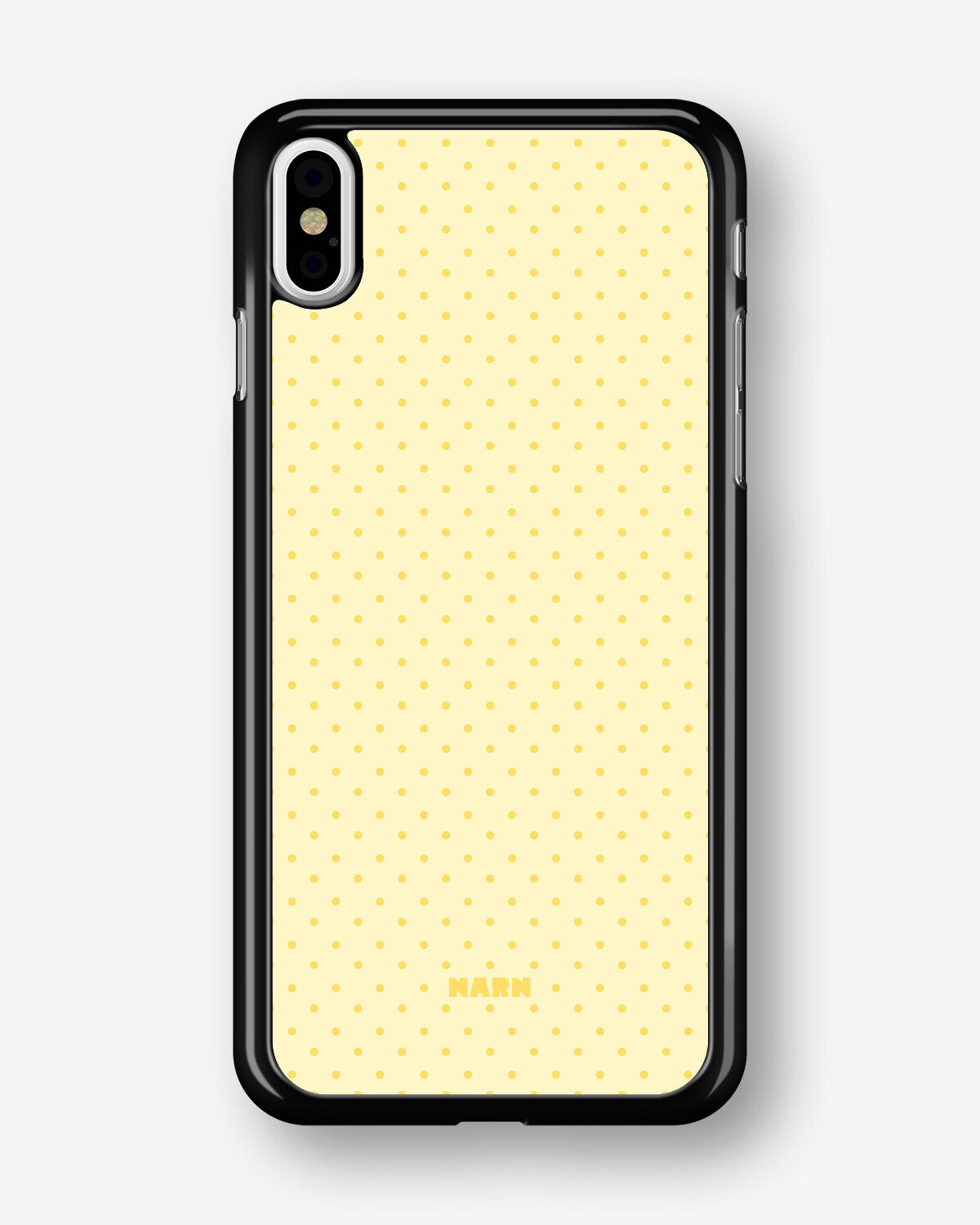 iPhone Xs Max Hard Case – Morning Dots - View 1