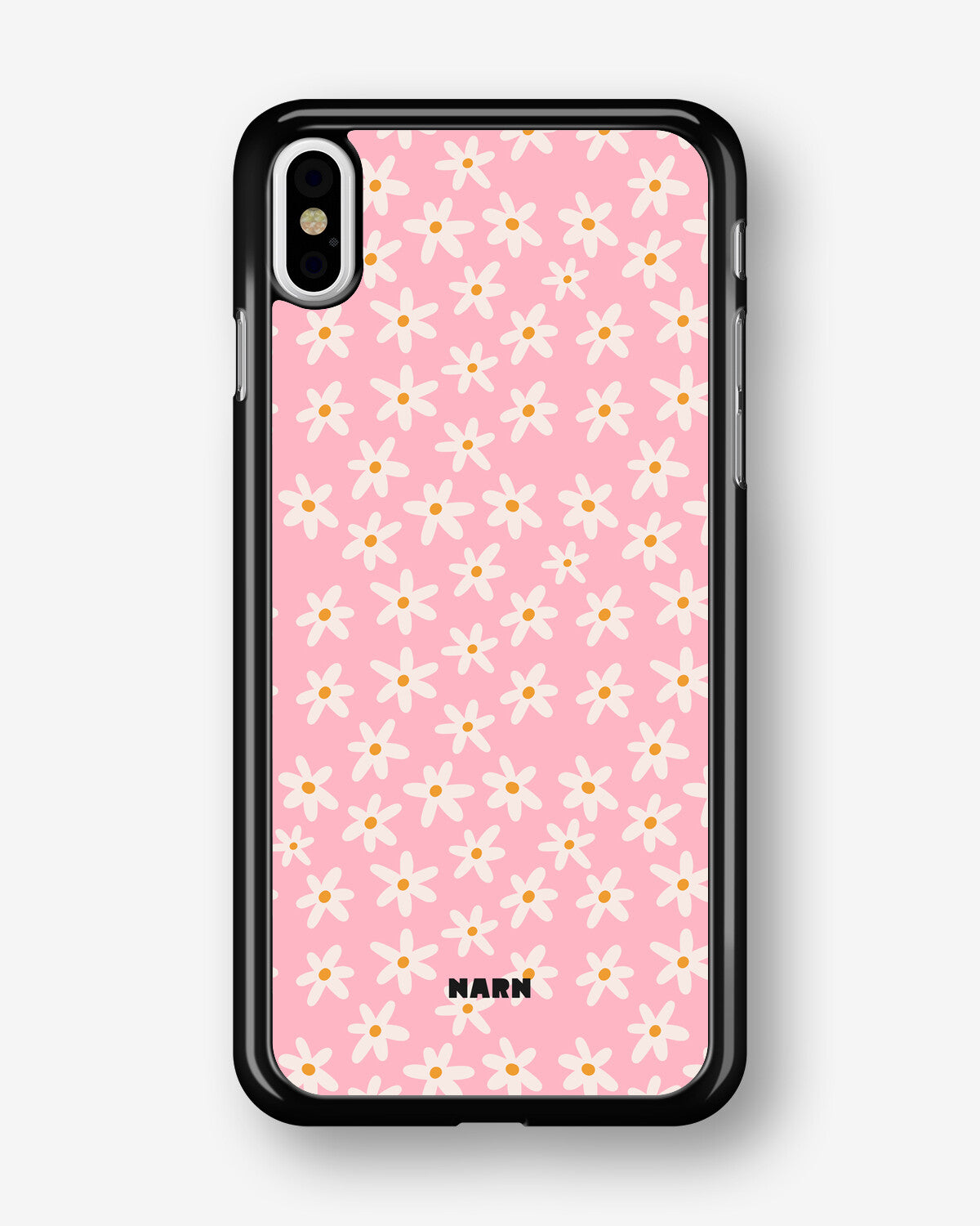 iPhone Xs Max Hard Case – Pink Daisy - View 1