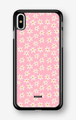 iPhone Xs Max Hard Case – Pink Daisy - View 1