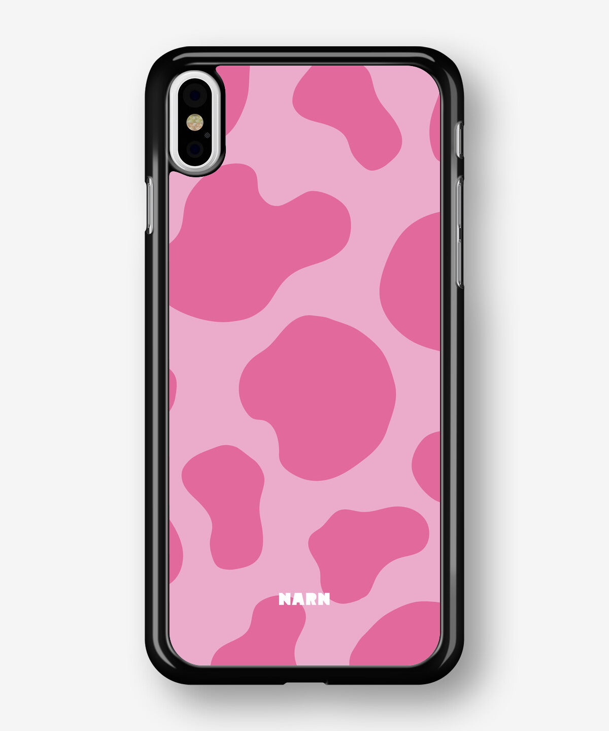 iPhone Xs Max Hard Case – Pink Moo - View 1