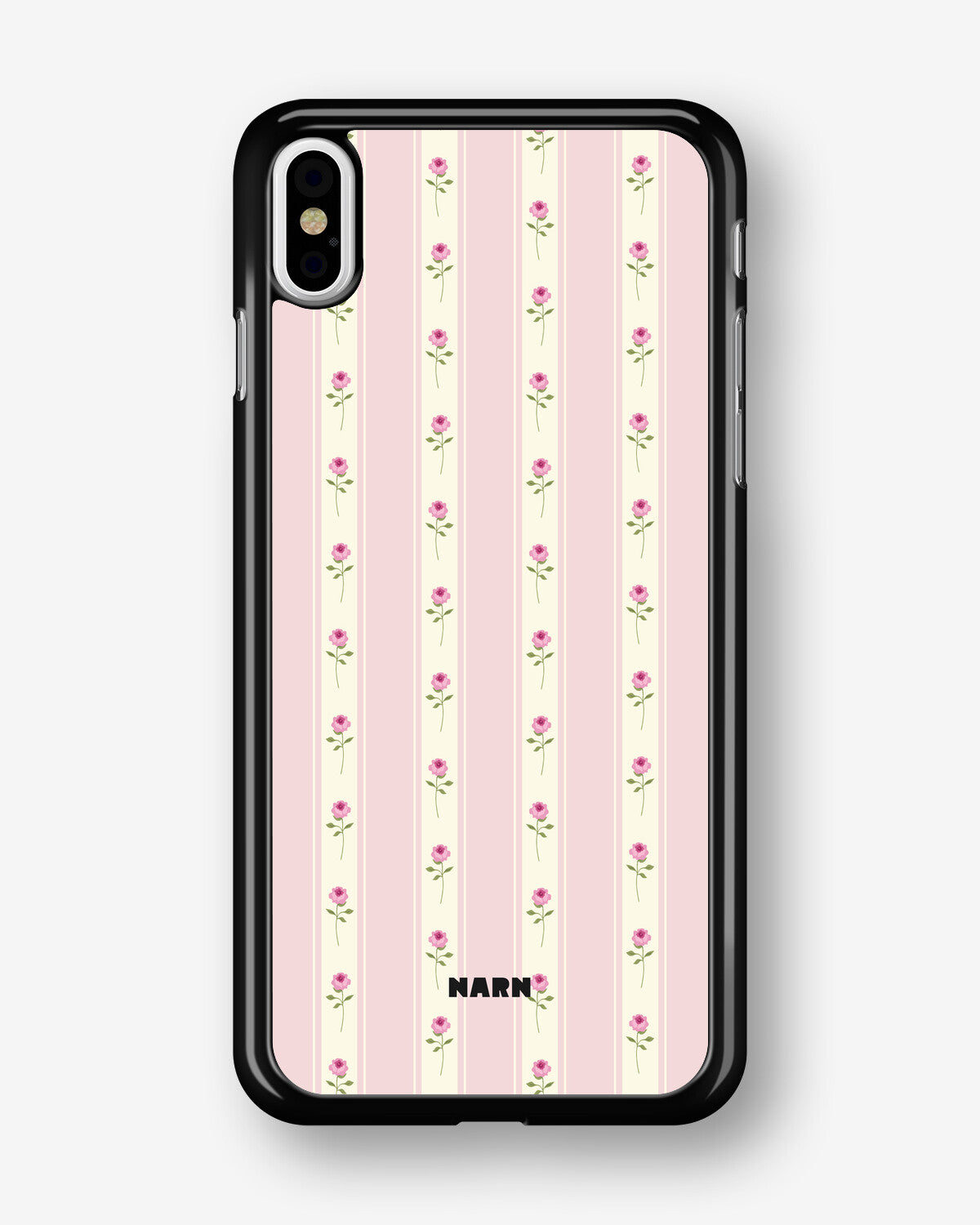 iPhone Xs Max Hard Case – Rose Lines - View 1