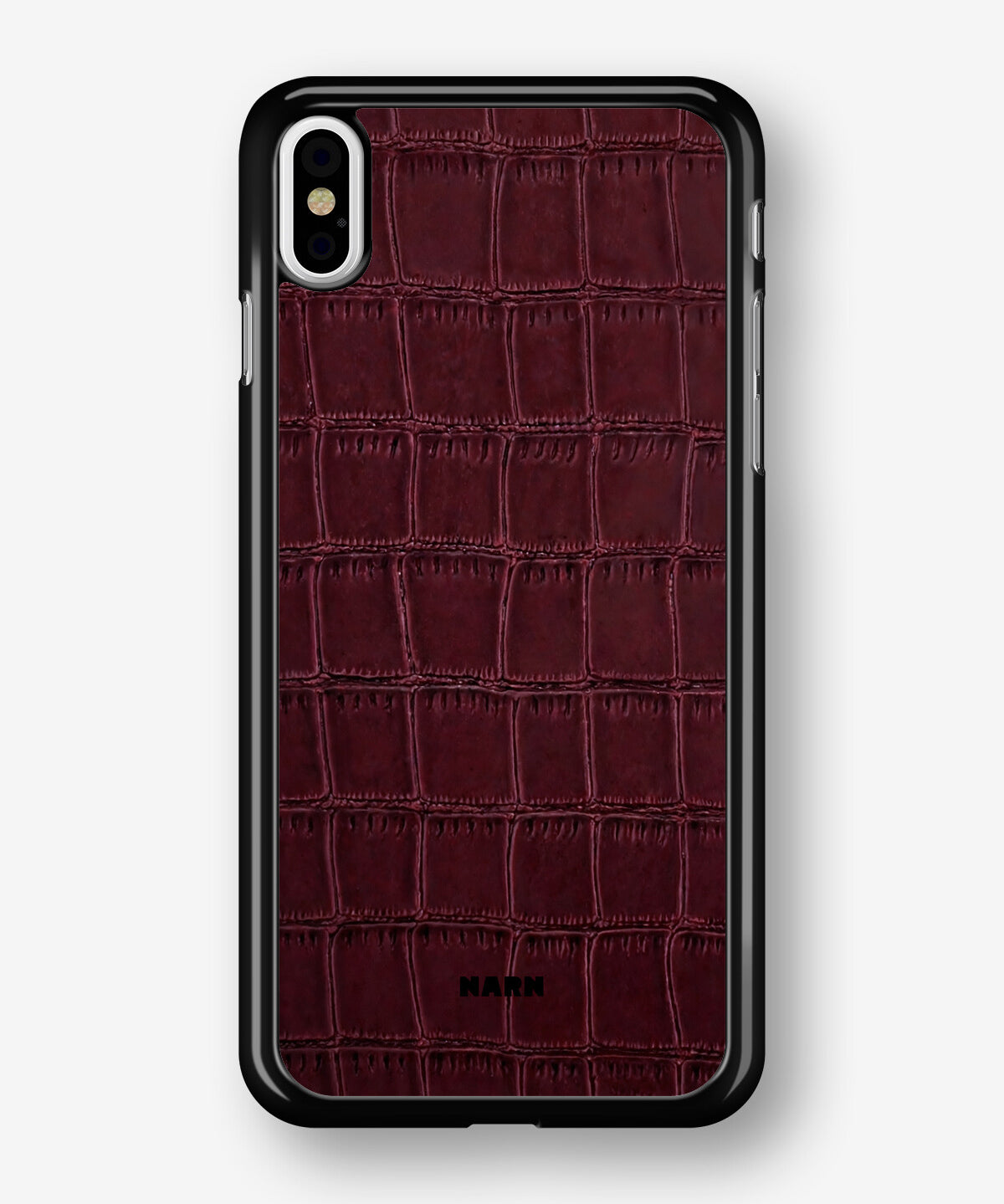 iPhone Xs Max Hard Case – Rouge Croc - View 1