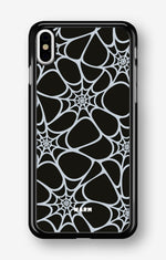 iPhone Xs Max Hard Case – Spiderweb - View 1