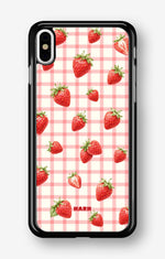 iPhone Xs Max Hard Case – Strawbella - View 1
