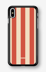 iPhone Xs Max Hard Case – Sunset Stripes - View 1