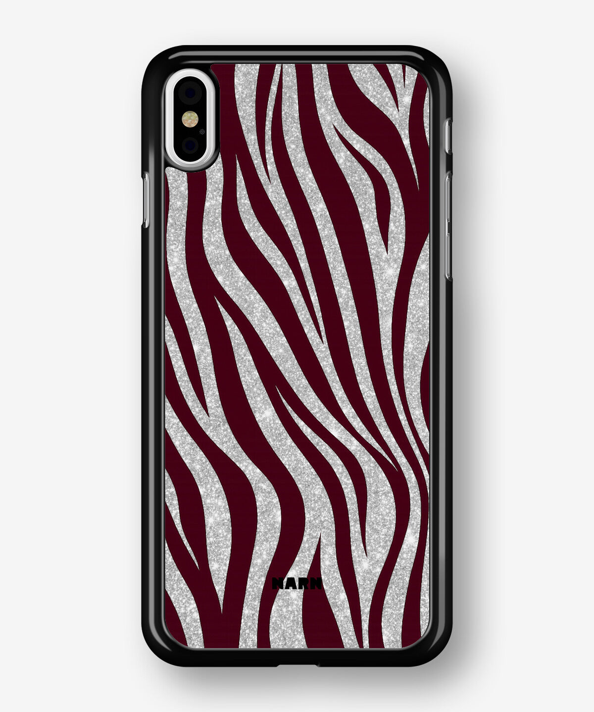 iPhone Xs Max Hard Case – Velvet Zebra - View 1