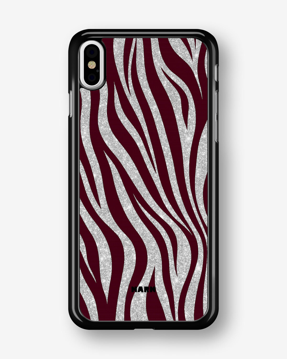 iPhone Xs Max Hard Case – Velvet Zebra - View 1