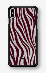 iPhone Xs Max Hard Case – Velvet Zebra - View 1
