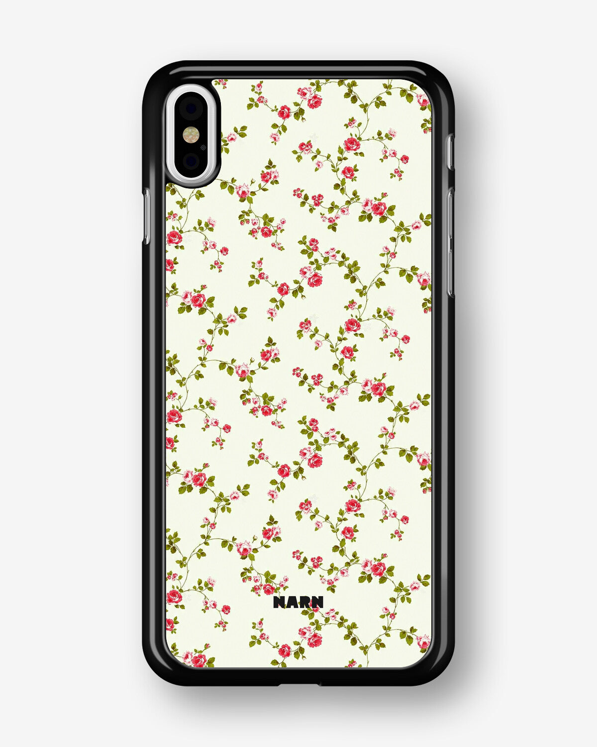 iPhone Xs Max Hard Case – Vintage Rose - View 1