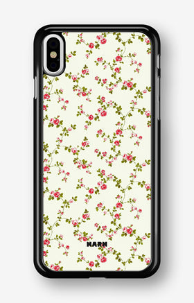 iPhone Xs Max Hard Case – Vintage Rose - View 1