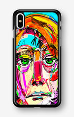 iPhone Xs Max Hard Case – Abstract Portrait - View 1