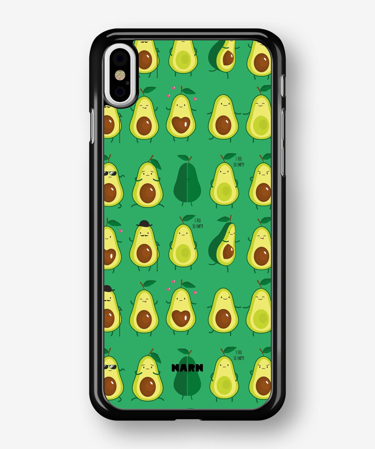iPhone Xs Max Hard Case – Avocado Mood - View 1