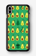 iPhone Xs Max Hard Case – Avocado Mood - View 1