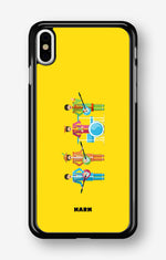 iPhone Xs Max Hard Case – Beatles Yellow - View 1