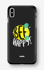 iPhone Xs Max Hard Case – BEE Happy - View 1