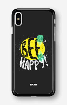 iPhone Xs Max Hard Case – BEE Happy - View 1