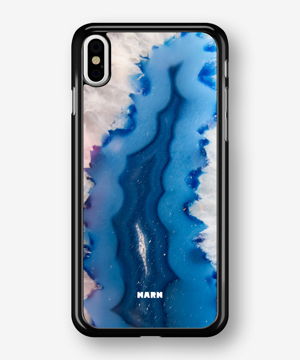 iPhone Xs Max Hard Case – Blue Agate - View 1
