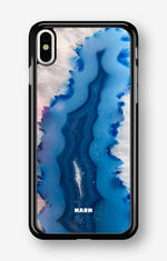 iPhone Xs Max Hard Case – Blue Agate - View 1