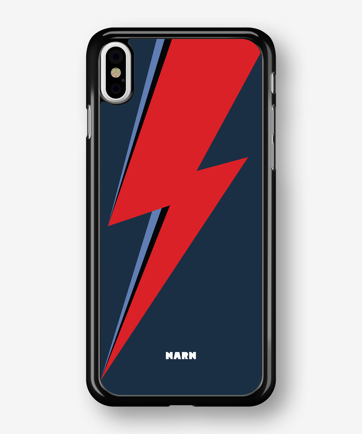 iPhone Xs Max Hard Case – Blue Bowie - View 1
