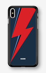 iPhone Xs Max Hard Case – Blue Bowie - View 1