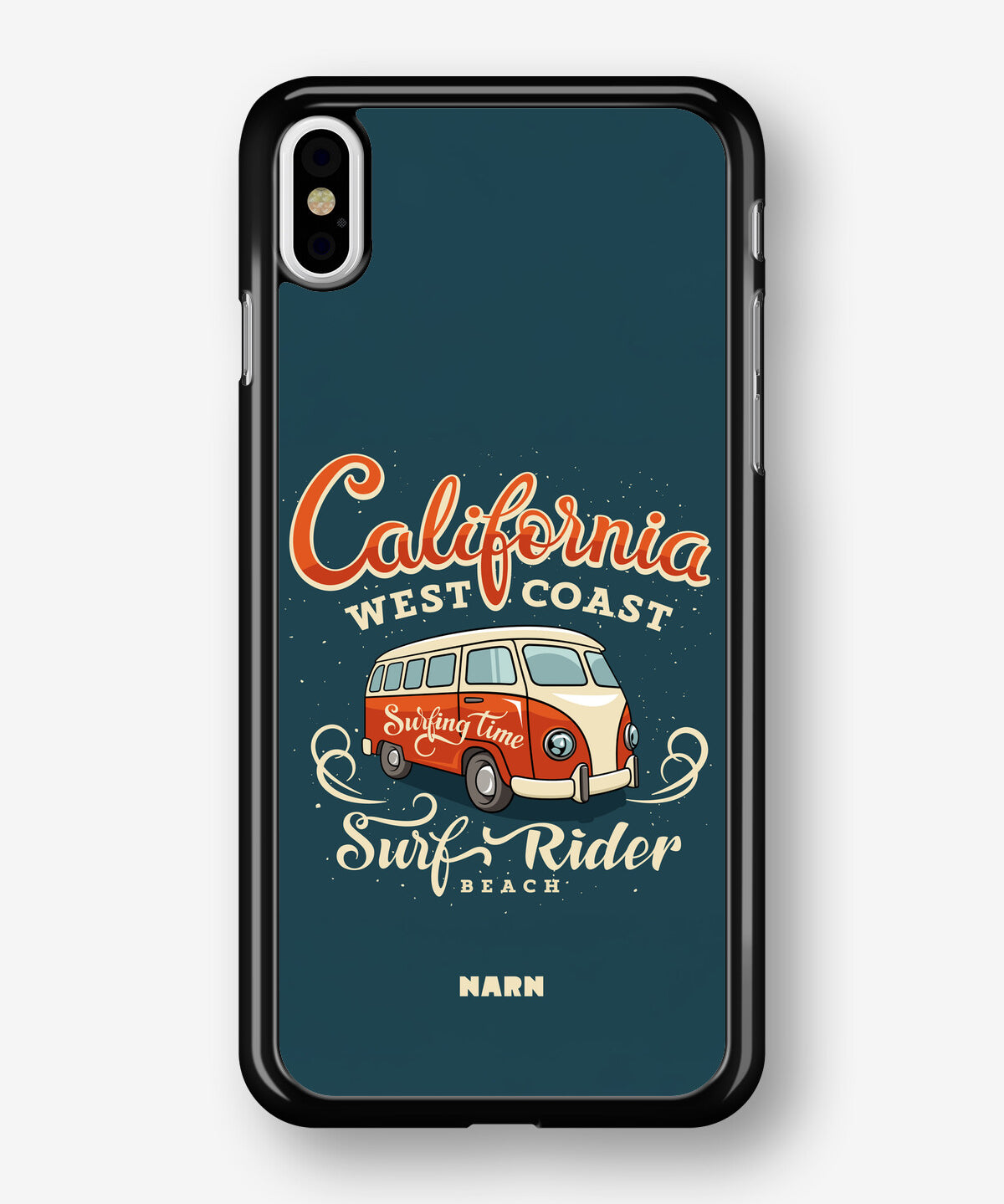 iPhone Xs Max Hard Case – California Surf - View 1