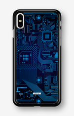 iPhone Xs Max Hard Case – Circuit Board - View 1