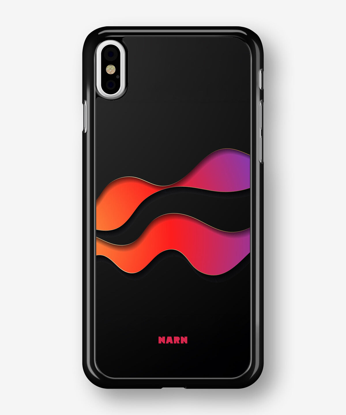 iPhone Xs Max Hard Case – Color Wave - View 1