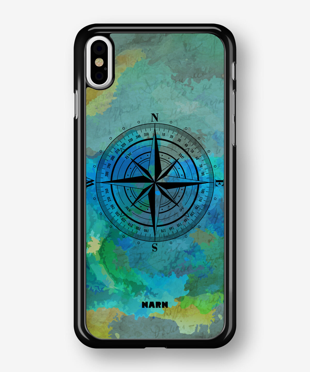 iPhone Xs Max Hard Case – Compass - View 1