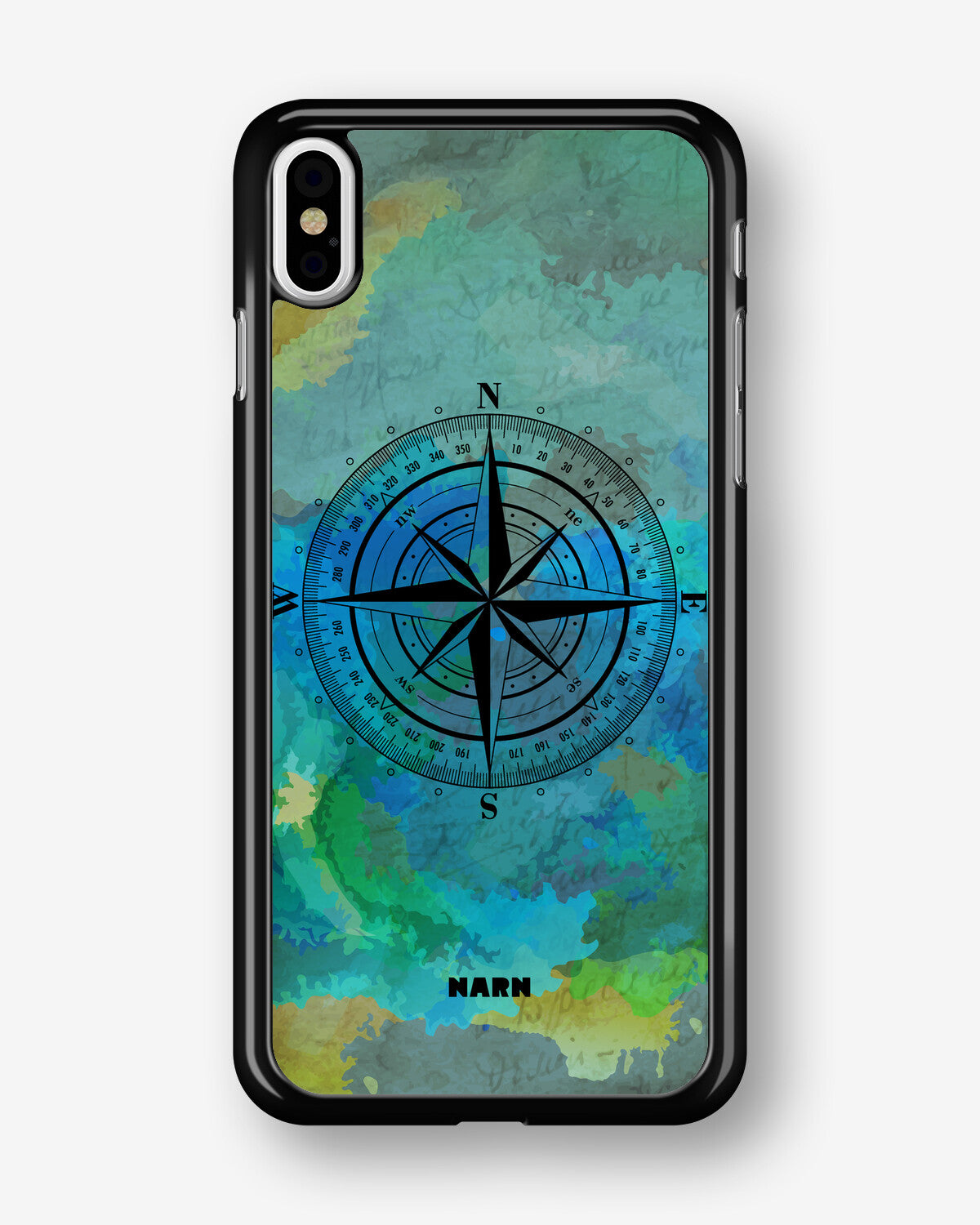 iPhone Xs Max Hard Case – Compass - View 1