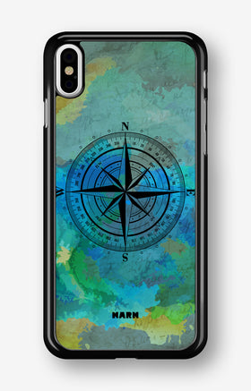 iPhone Xs Max Hard Case – Compass - View 1