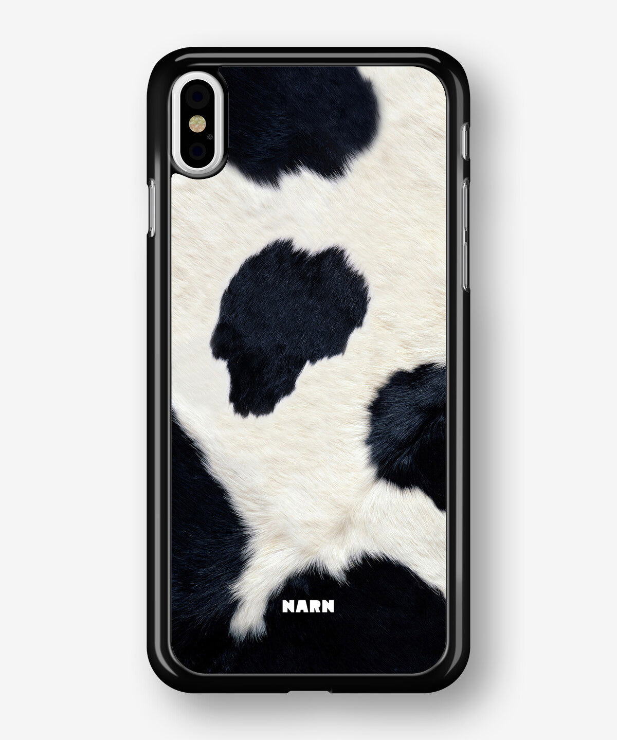 iPhone Xs Max Hard Case – Cow Skin - View 1