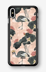 iPhone Xs Max Hard Case – Crowned Bird - View 1